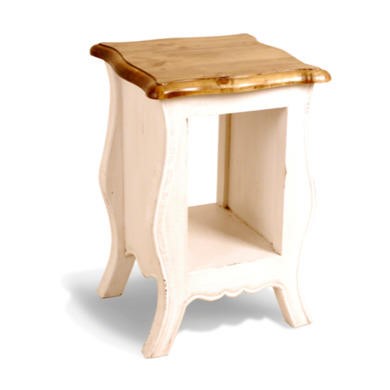 French Painted Monique Painted Bedside Table -