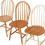 Windsor Pair of Dining Chairs - Honey