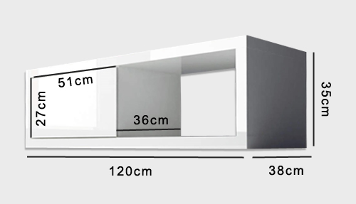 Artemis TV unit dimensions