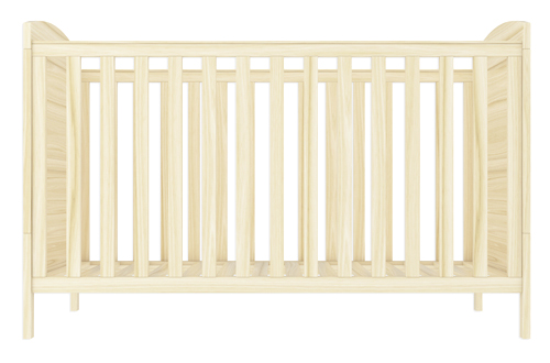 Chase & Eden pine cot front view