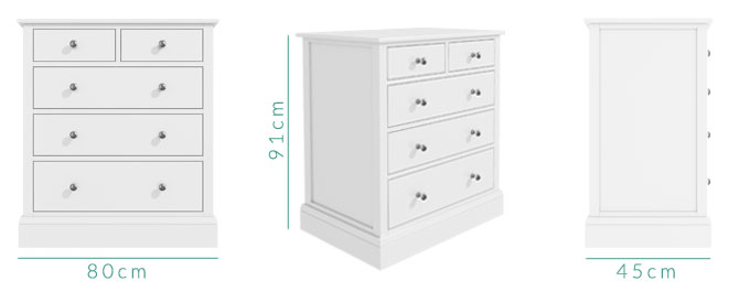 Harper chest of drawers dimensions