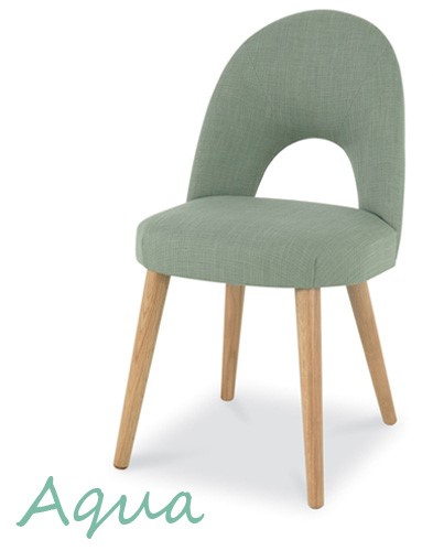 Aqua Oslo Oak chair