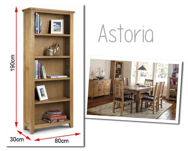 Astoria tall bookcase