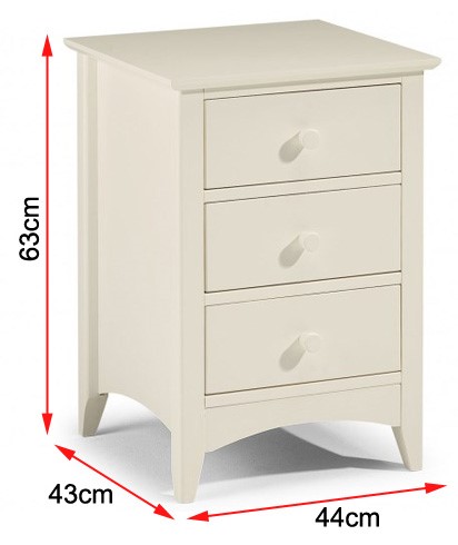 cameo bedside table