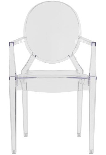 Maison chair in clear