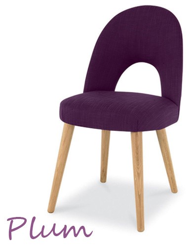 plum Oslo Oak chair