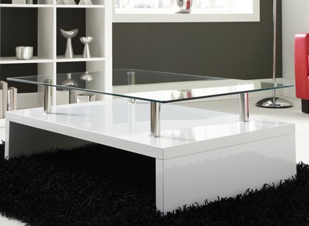 QJ021 Glass top table