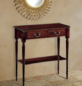 Mahogany Console tables