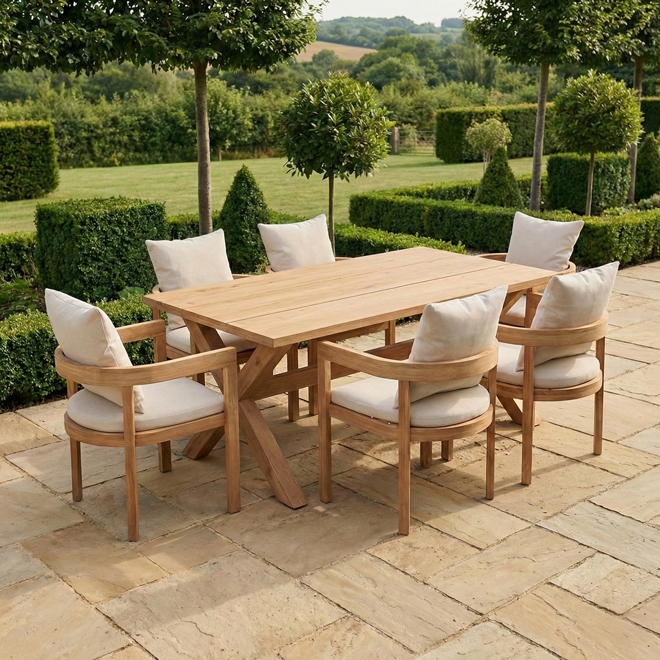 Garden Dining Table and Chairs