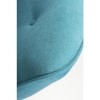 Cinema Chenille Effect Turquoise Blue Armchair