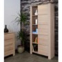 Parisot Nolita 1 Door Bookcase in Bruges Effect