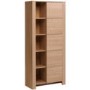 Parisot Nolita 1 Door Bookcase in Bruges Effect