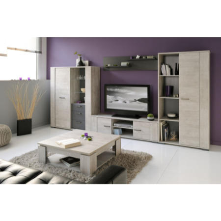 Parisot Travis Loft Grey Sideboard/Display Cabinet
