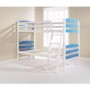 Mountrose Bluton Bunk Bed In Blue and White 