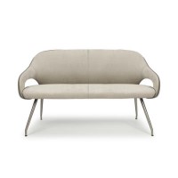 Dining Bench in Taupe