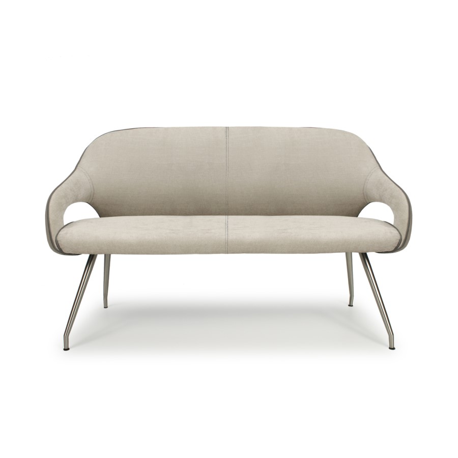Dining Bench in Taupe