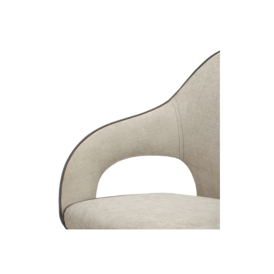 Dining Bench in Taupe