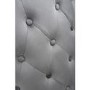 Grey Velvet Armchair with Chrome Legs - Marquess