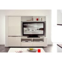 Parisot Ceram High Gloss White TV Unit