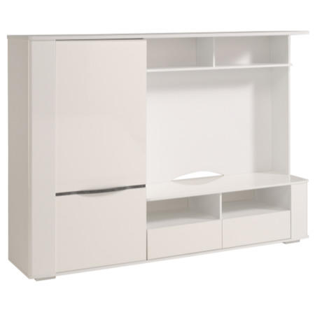 Parisot Ceram High Gloss White TV Unit
