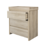 Tutti Bambini Modena Oak Cot Bed with Changing Table