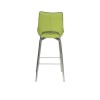 Carseat Lime Faux Leather Bar Stool