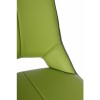 Carseat Lime Faux Leather Bar Stool