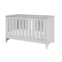 Tutti Bambini Verona 2 Piece Nursery Furniture Set in Dove Grey and Oak