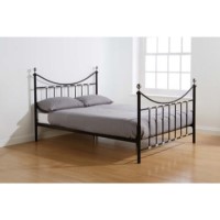 Mountrose Ontario Double Bed In Black 