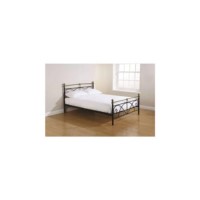 Mountrose Sherringham Double Bed In Black Pewter 
