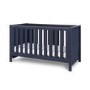 2 Piece Nursery Furniture Set with Cot Bed and Changing Table in Navy Blue - Tivoli - Tutti Bambini