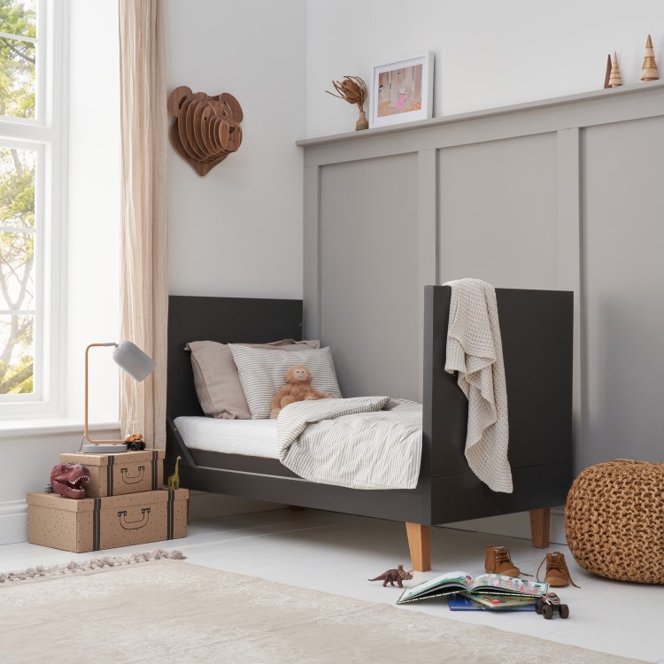 Tutti Bambini Como 2 Piece Room Set - Slate Grey / Rosewood