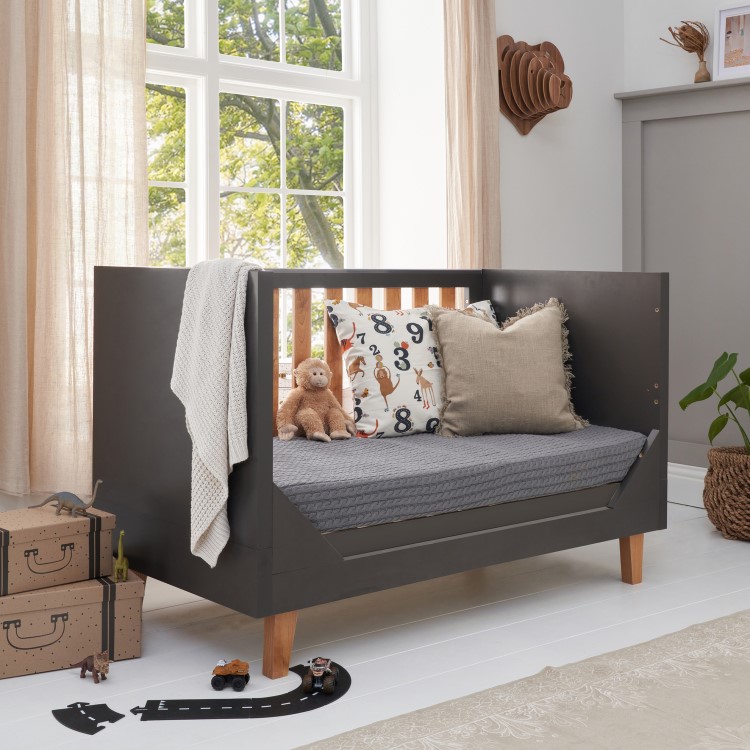 Tutti Bambini Como 2 Piece Room Set - Slate Grey / Rosewood