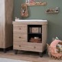 Tutti Bambini Como 3 Piece Room Set - Distressed Oak / Slate Grey