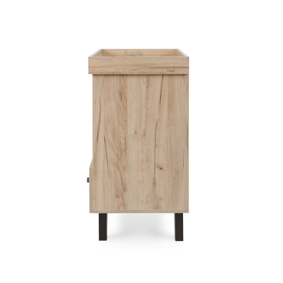 Tutti Bambini Como 3 Piece Room Set - Distressed Oak / Slate Grey