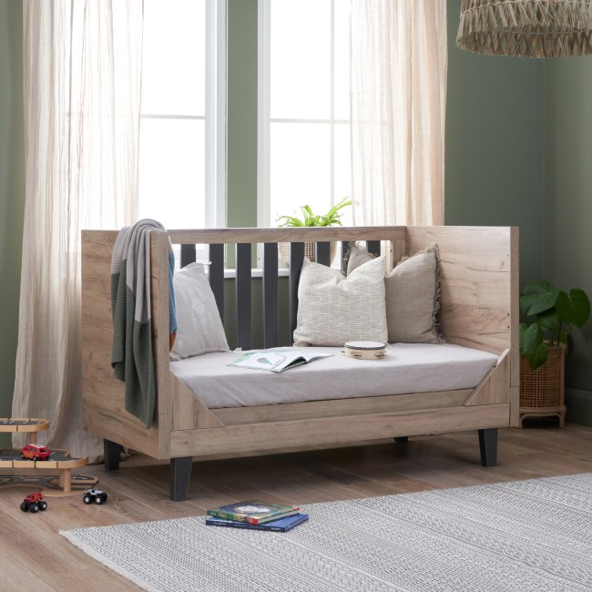 Tutti Bambini Como 3 Piece Room Set - Distressed Oak / Slate Grey