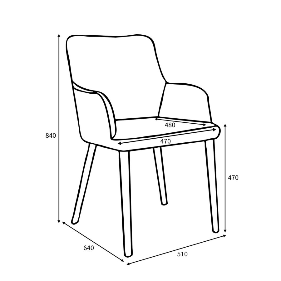 Shankar Sidcup Pair of Oatmeal Tweed Dining Chairs