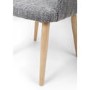 Shankar Sidcup Pair of Grey Tweed Dining Chairs