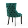 Set of 2 Green Velvet Dining Chairs - Winslow