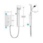 Mira Sport Manual 9.0 kW Electric Shower