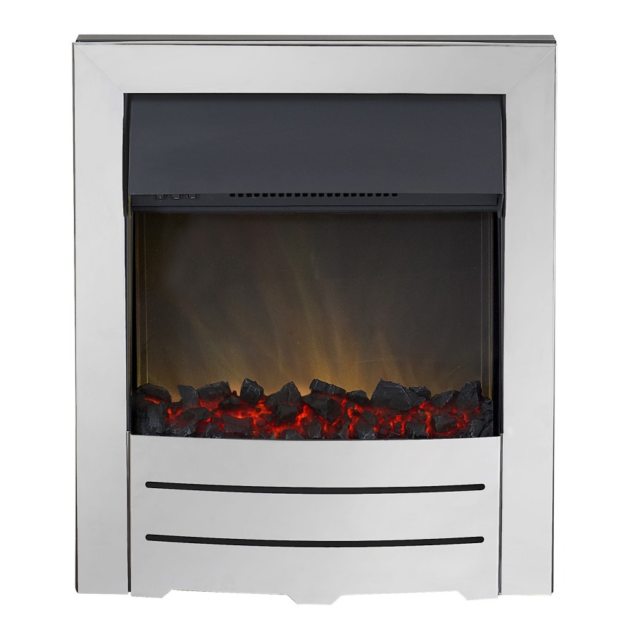 GRADE A1 - Adam Colorado Electric Fire in Chrome