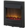 GRADE A1 - Adam Colorado Electric Inset Fire in Matt Black 