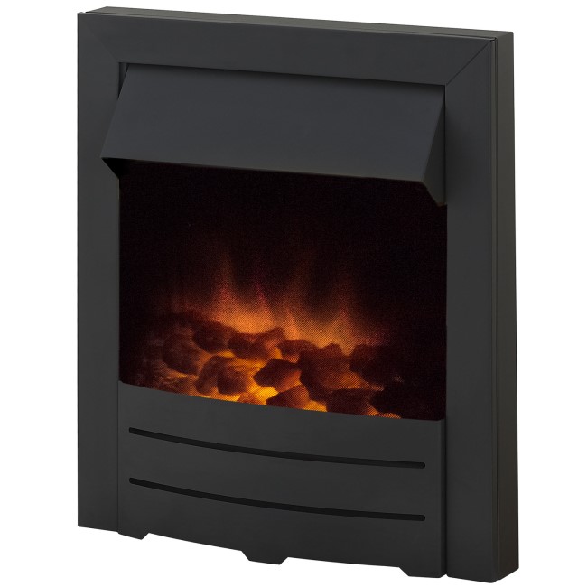 Adam Colorado Black Electric Inset Fireplace