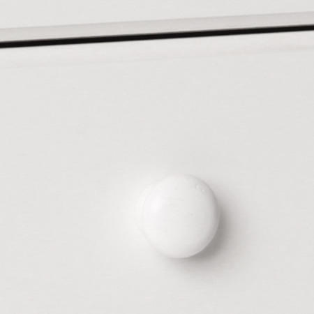 Furniture To Go Scandi 3 Drawer Bedside In White