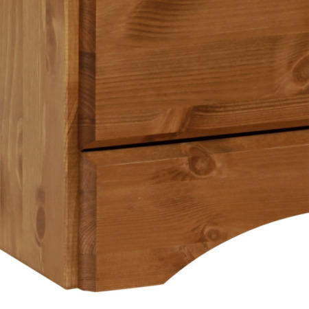 Furniture To Go Scandi 2 Door 2 Drawer Combi Robe In Pine