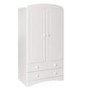 Furniture To Go Scandi 2 Door 2 Drawer Combi Robe In White