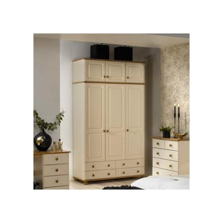 Steens Richmond Cream 3 Door Storage Box