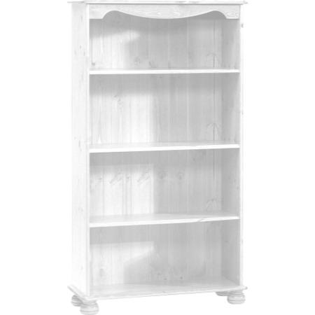 GRADE A2 - Steens Richmond 3 Shelf Bookcase In White