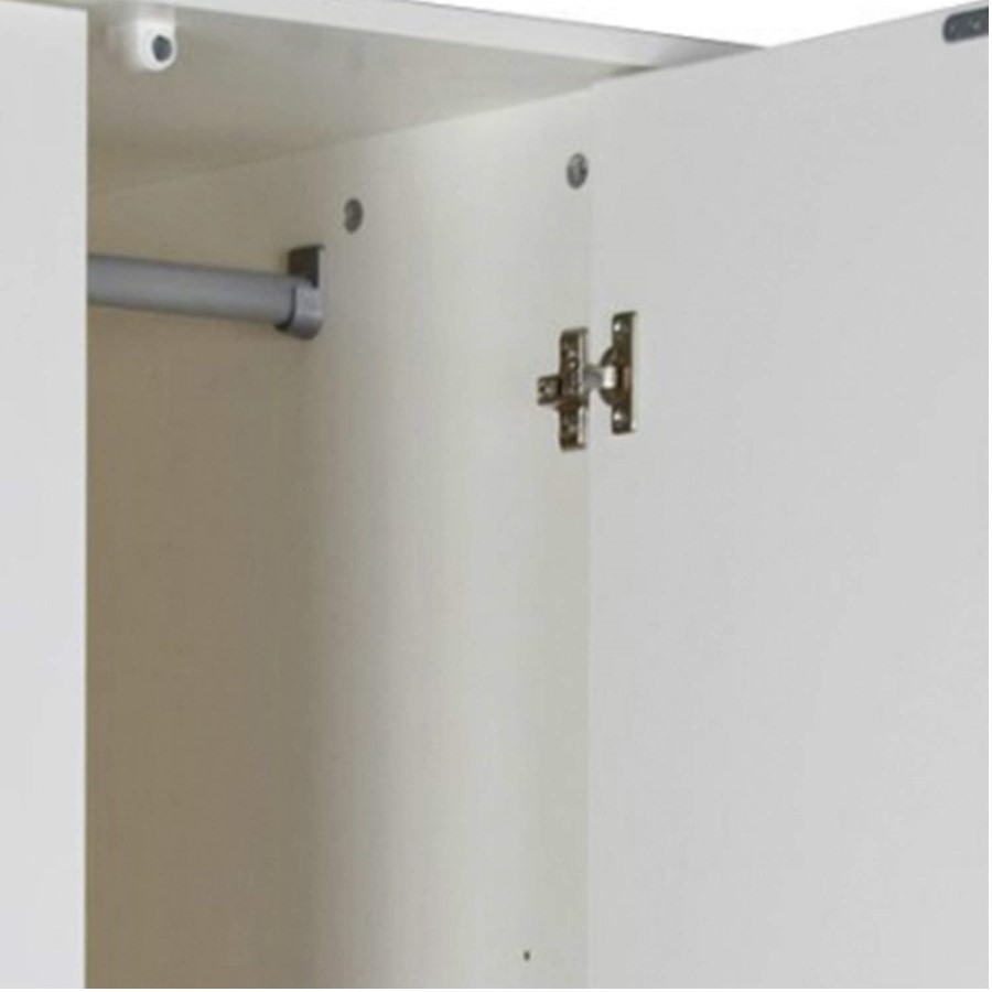 Furniture To Go Florence Double Wardrobe in White
