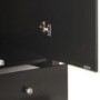 Furniture To Go Florence Triple Wardrobe in Black